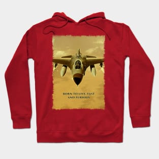 Fighter Jet Born P9 Hoodie